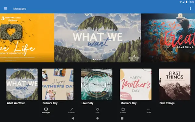 Cape Cod Church App android App screenshot 2